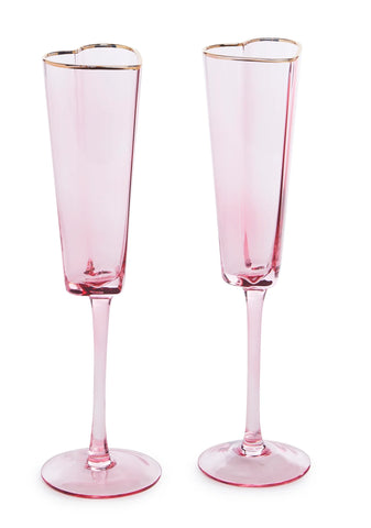 Love Always Wins Champagne Glasses