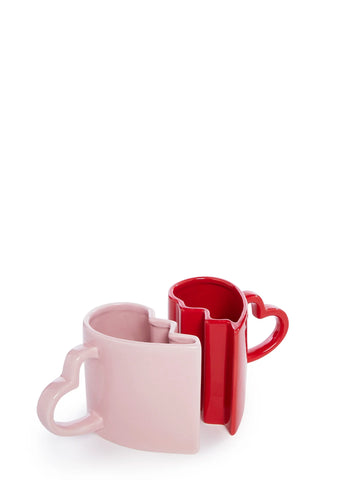 Torn A Heart Mug Set