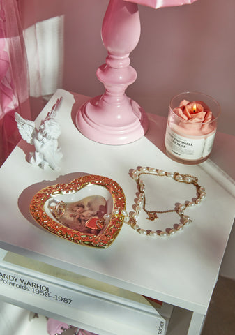 Riddles And Renaissance Heart Dish