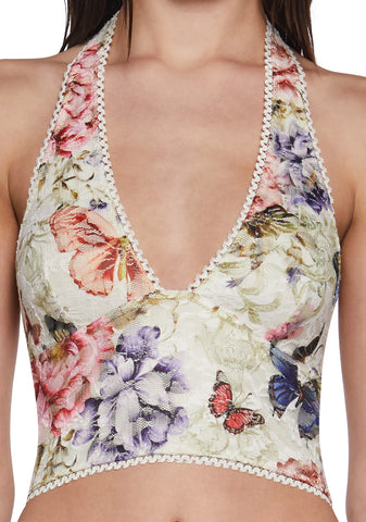 Tales Of Fantasy Halter Top - Floral Fairy