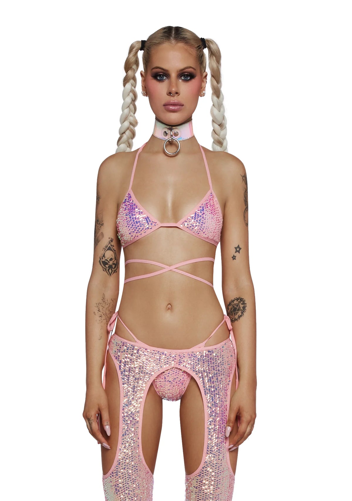 Royal Reef Diva Wrap Top - Pink