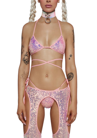 Royal Reef Diva Wrap Top - Pink