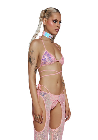 Royal Reef Diva Wrap Top - Pink