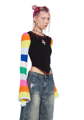 Bright Breeze Long Sleeve Top