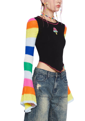 Bright Breeze Long Sleeve Top