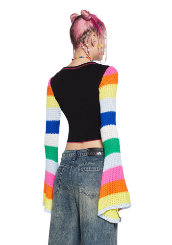 Bright Breeze Long Sleeve Top