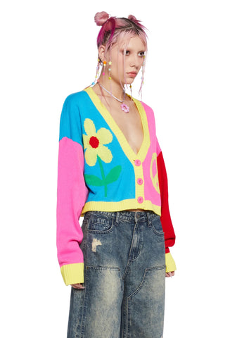 Daisy Dreams Oversized Cardigan