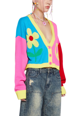 Daisy Dreams Oversized Cardigan