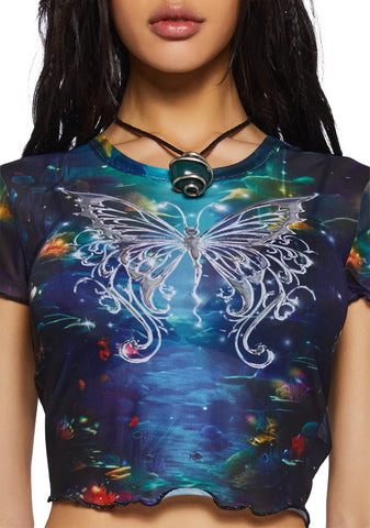 Ethereal Butterfly Baby Tee