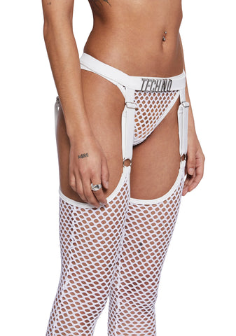 Techno Fantasy Chaps Set - White