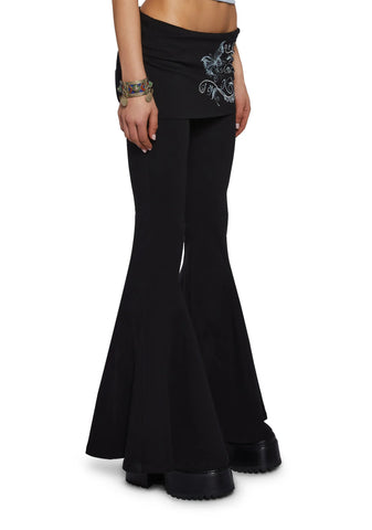 Passion Bloom Flare Pants