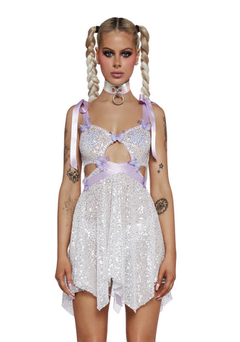 Mystical Stars Mini Dress