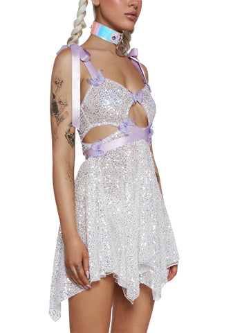 Mystical Stars Mini Dress