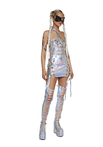 Luminous Leviathan Bodycon Dress