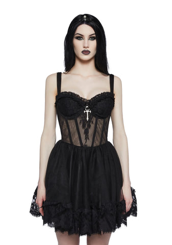 Dance With Death Mini Dress