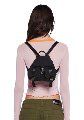 Pack and Play Mini Backpack - Black