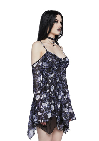 F is For Fairies™ Handkerchief Dress - Light Floral