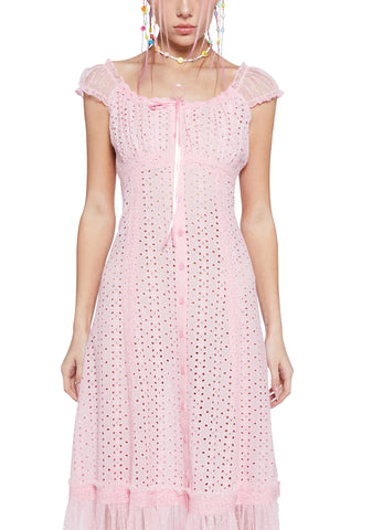 Junebug Feels Maxi Dress - Pink