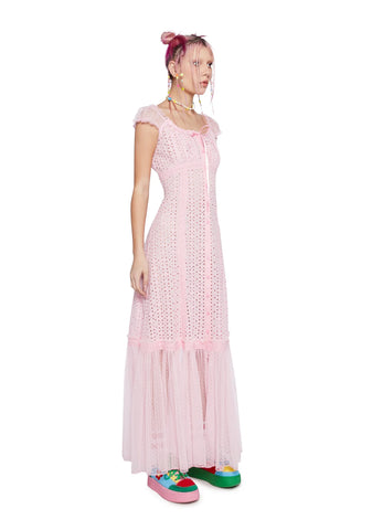 Junebug Feels Maxi Dress - Pink