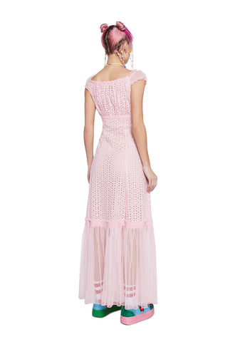 Junebug Feels Maxi Dress - Pink