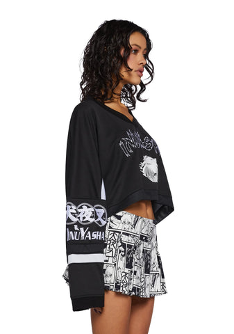 Inuyasha Crush Jersey Top