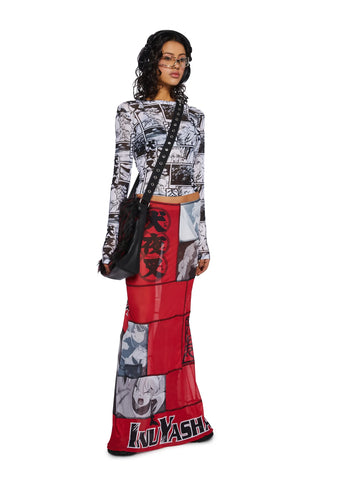 Anime Dreams Mesh Top