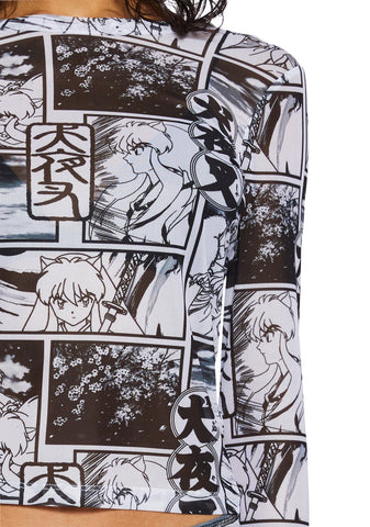 Anime Dreams Mesh Top