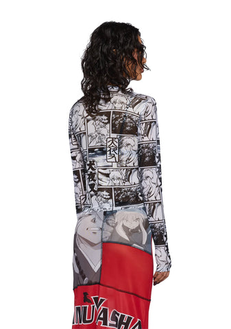 Anime Dreams Mesh Top