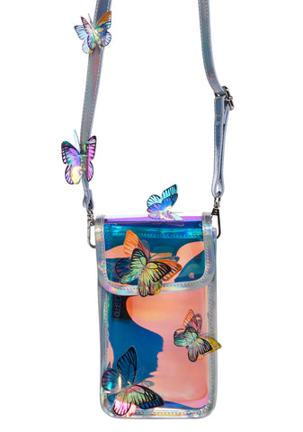 Terrarium Butterfly Crossbody Purse