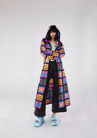 Happy In My Mind Crochet Cardigan