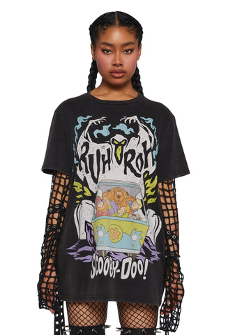 Spooky Encounters Oversized Tee
