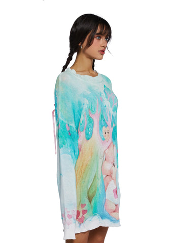 Share A Smile Long Sleeve Sweater