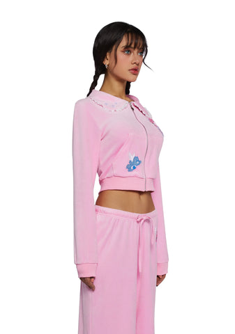 Tenderheart's Touch Velour Hoodie