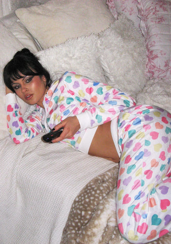 Loyal Maneater Velour Track Jacket - Multi