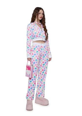 Loyal Maneater Velour Track Jacket - Multi