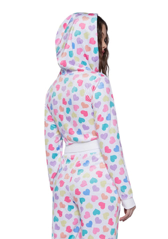 Loyal Maneater Velour Track Jacket - Multi