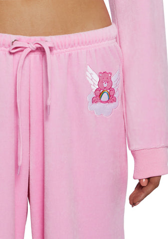 Tenderheart's Touch Velour Wide leg Pants