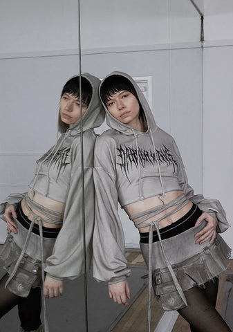 Pitch Pleated Cargo Micro Skirt