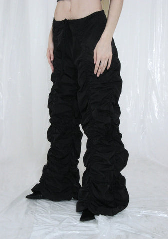 Pitch Gathered Parachute Pants