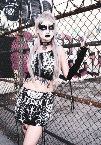 Rebel Uprising Mini Skirt