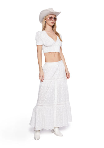 Our Love Song Short Sleeve Blouse