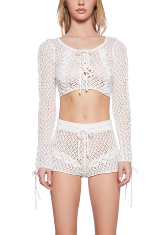 Cottage Bliss Crochet Top