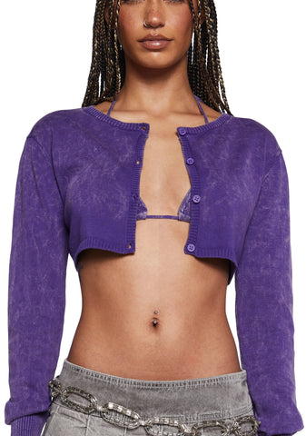 Janet Cardigan And Bra Set