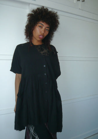 Not Your Babydoll Dress - Black