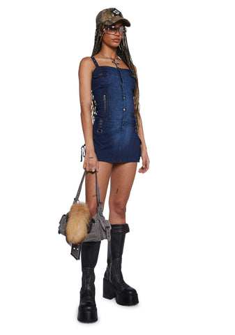 Jaqueline Denim Bodycon Dress