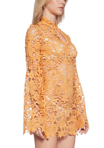 Groovy Kind Mini Dress - Orange