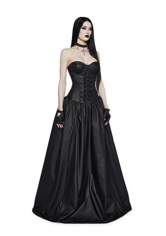 Thief Of Hearts Ball Gown And Gloves Set