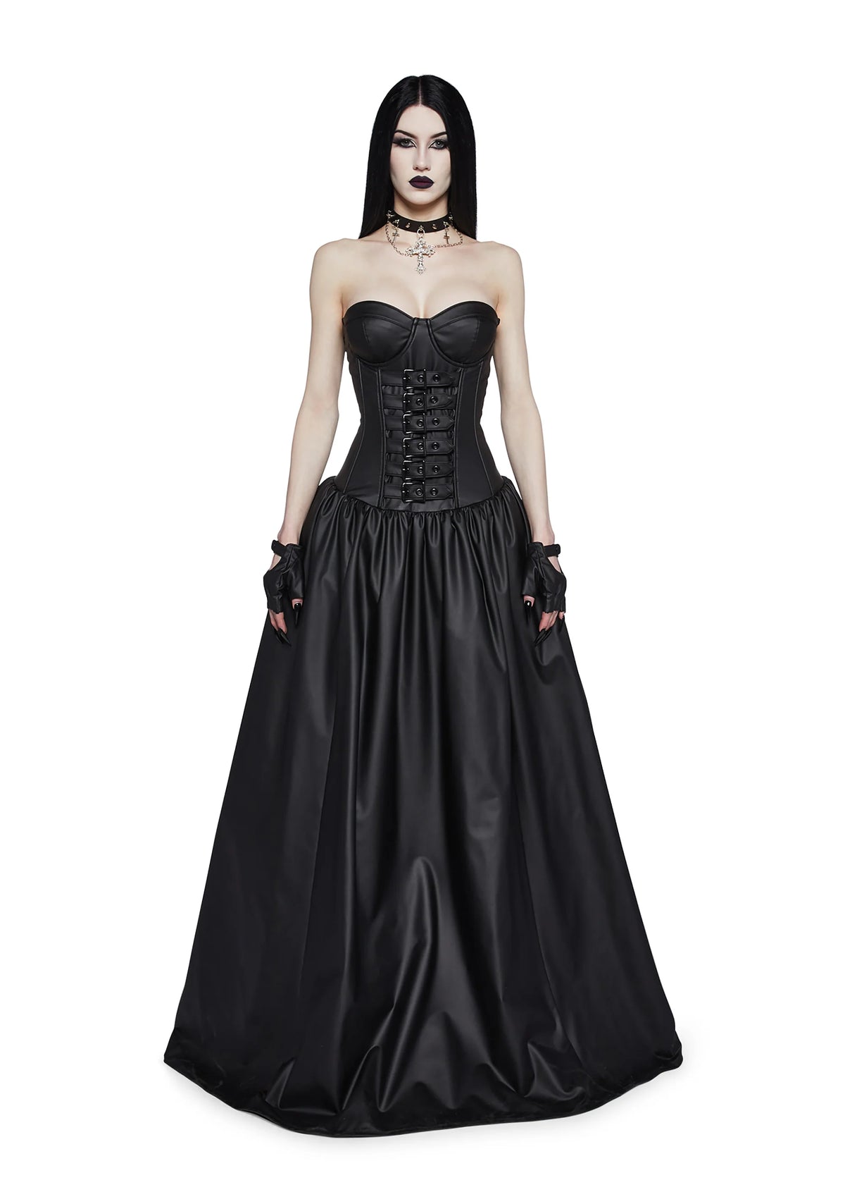 Thief Of Hearts Ball Gown And Gloves Set