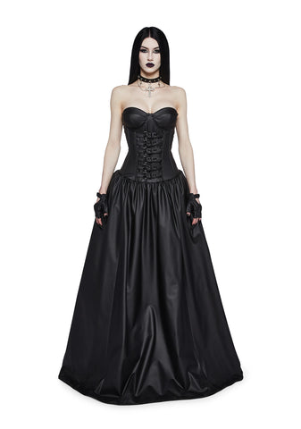 Thief Of Hearts Ball Gown And Gloves Set