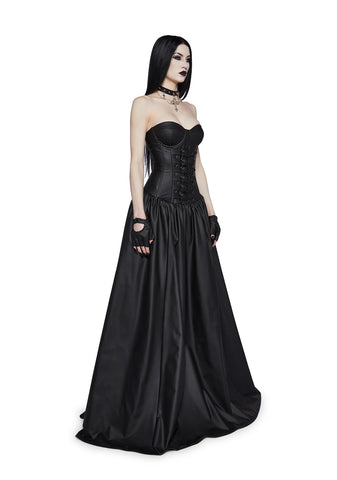 Thief Of Hearts Ball Gown And Gloves Set